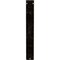 Ekena Millwork Eris Wrought Iron Bracket, (Triple center brace), Antiqued Warm Silver 2"W x 12"D x 15"H BKTM02X12X15TERAWS - alternate 2